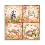 Blocco di Carte Scrap Woodland cm 30 X 30