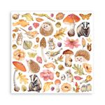 Blocco di Carte Scrap Woodland cm 30 X 30