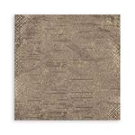 Blocco di Carte Scrap Backgrounds Selection - Brocante Antiques cm 20 X 20
