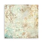 Blocco di Carte Scrap Backgrounds Selection - Brocante Antiques cm 20 X 20