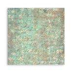 Blocco di Carte Scrap Backgrounds Selection - Brocante Antiques cm 20 X 20