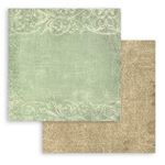Blocco di Carte Scrap Backgrounds Selection - Brocante Antiques cm 20 X 20