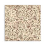 Blocco di Carte Scrap Backgrounds Selection - Brocante Antiques cm 20 X 20
