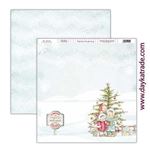 Blocco di Carte Secretos de Navidad con Diecut cm 30 x 30