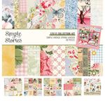 Blocco di Carte Simple Vintage Spring Garden 30 x 30