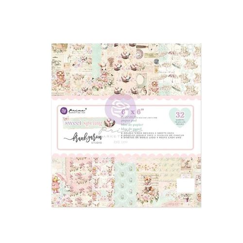 Blocco di Carte Sweet Spring 15 x 15