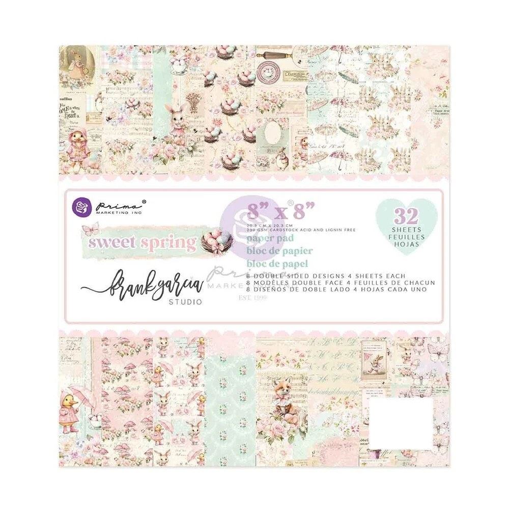 Blocco di Carte Sweet Spring 20 x 20