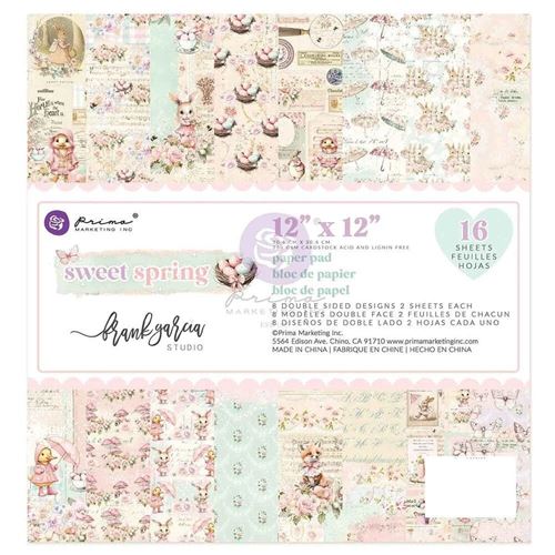 Blocco di Carte Sweet Spring 30 x 30