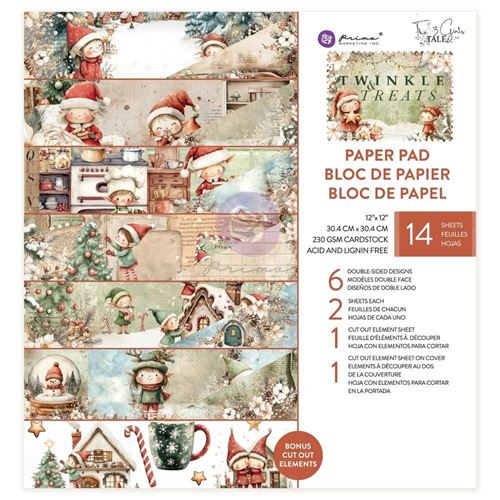 Blocco di Carte Twinkle & Treats 30 x 30