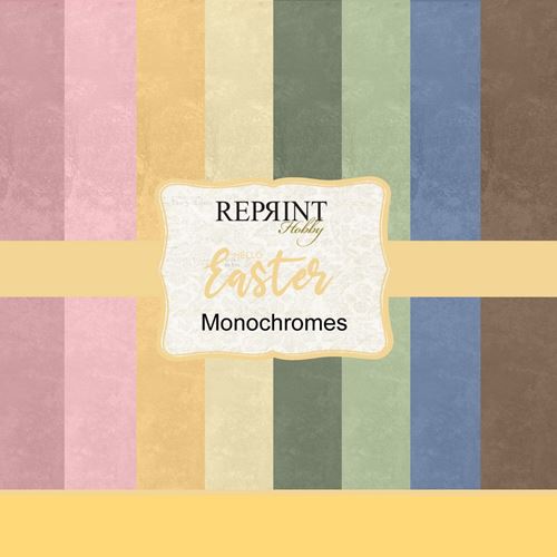 Blocco di Cartoncini Monocolore Hello Easter