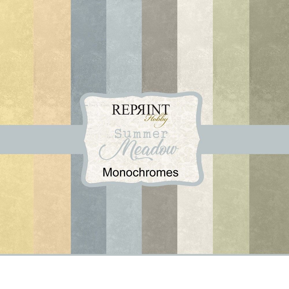 Blocco di Cartoncini Monocolore Summer Meadow