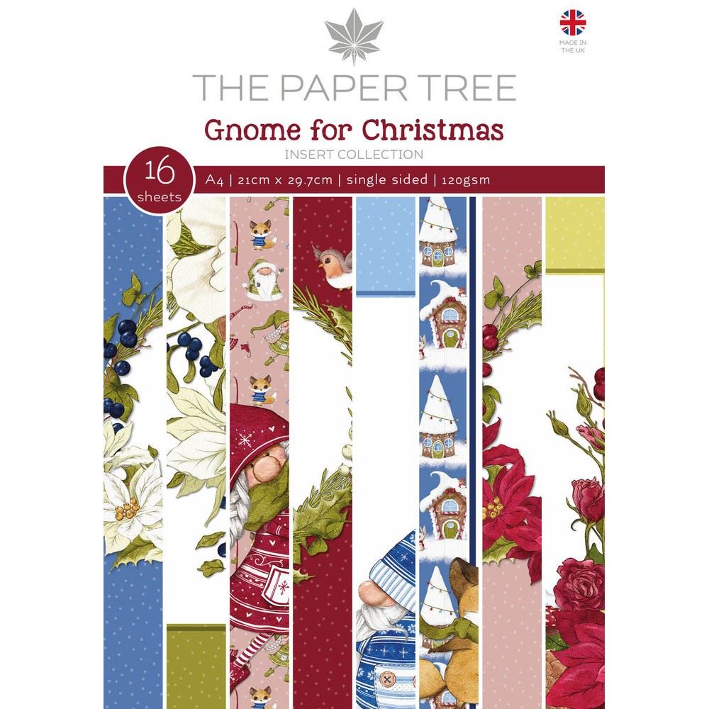 Blocco di carte Gnome for Christmas Insert Collections A4