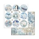 Blocco di carte Scrap Arctic Antartic cm 20 x 20