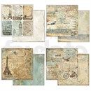 Blocco di carte Scrap Around the World