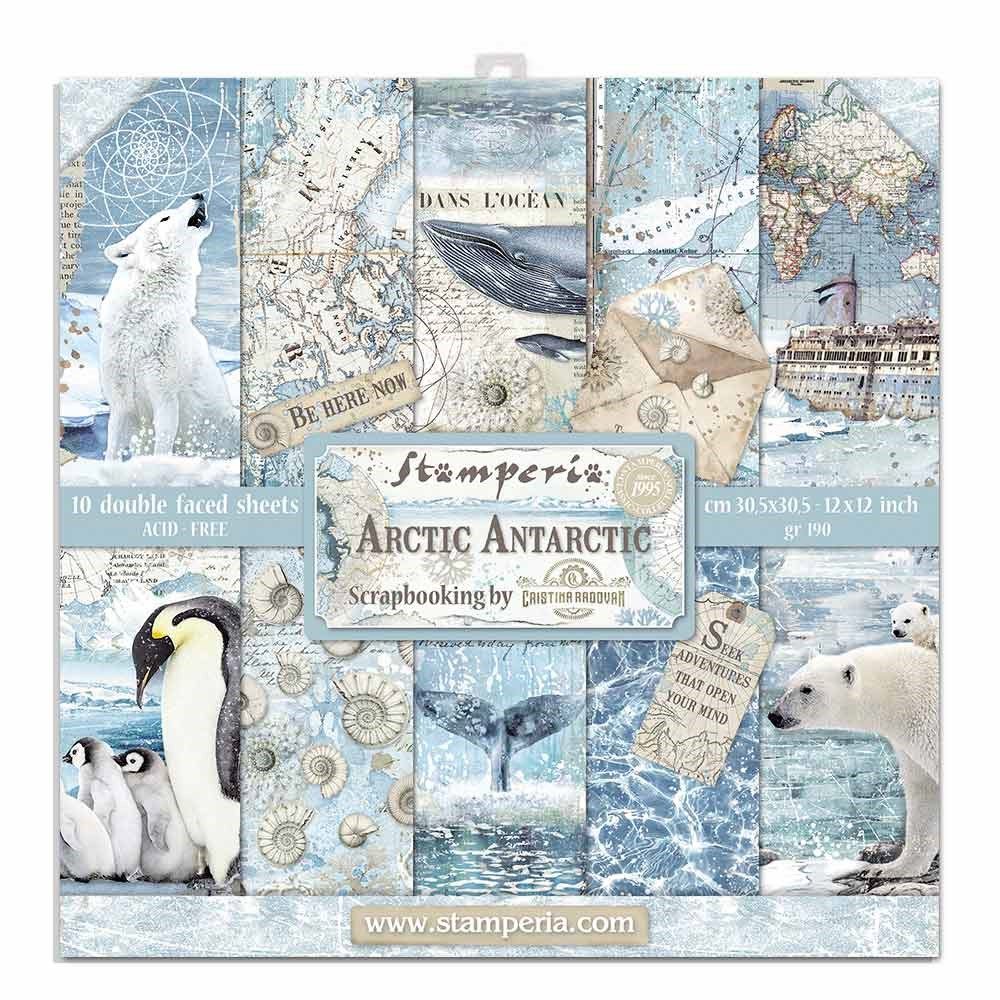 Blocco di carte Scrap Arctic Antartic