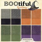 Blocco di carte Scrap BOOtiful Greetings