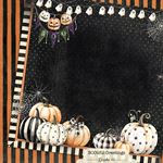 Blocco di carte Scrap BOOtiful Greetings cm 30 x 30