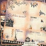 Blocco di carte Scrap BOOtiful Greetings cm 30 x 30