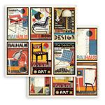 Blocco di carte Scrap Bauhaus cm 20 x 20