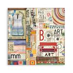 Blocco di carte Scrap Bauhaus cm 30 x 30