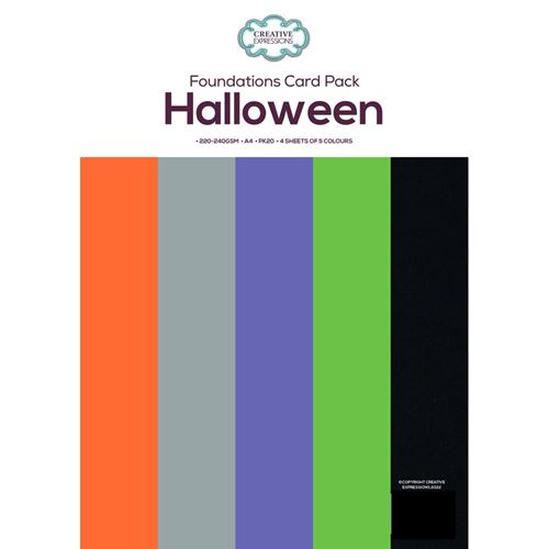 Blocco di carte Scrap Card Halloween