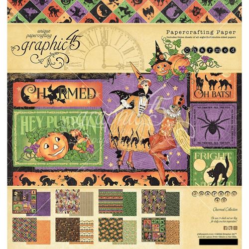 Blocco di carte Scrap Charmed cm 20 x 20