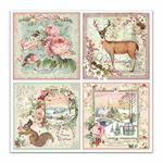 Blocco di carte Scrap Christmas Pink