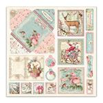 Blocco di carte Scrap Christmas Pink