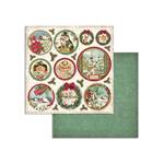 Blocco di carte Scrap Classic Christmas cm 20 x 20