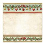 Blocco di carte Scrap Classic Christmas cm 20 x 20
