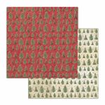Blocco di carte Scrap Classic Christmas cm 20 x 20