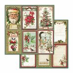 Blocco di carte Scrap Classic Christmas cm 20 x 20