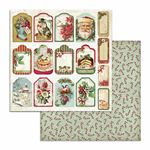 Blocco di carte Scrap Classic Christmas cm 20 x 20
