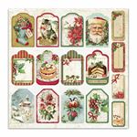 Blocco di carte Scrap Classic Christmas cm 20 x 20