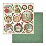 Blocco di carte Scrap Classic Christmas cm 20 x 20