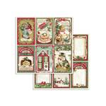Blocco di carte Scrap Classic Christmas cm 20 x 20