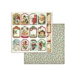 Blocco di carte Scrap Classic Christmas cm 20 x 20