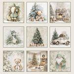 Blocco di carte Scrap Cozy Christmas Reprint cm 30x30