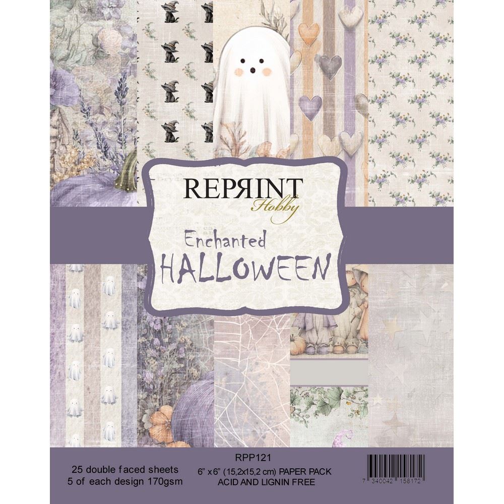 Blocco di carte Scrap Enchanted Halloween cm 15 x 15