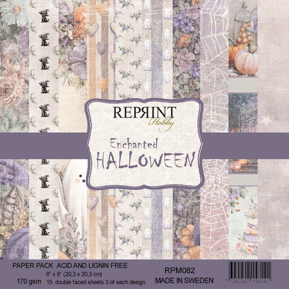 Blocco di carte Scrap Enchanted Halloween cm 20 x 20