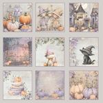 Blocco di carte Scrap Enchanted Halloween cm 20 x 20