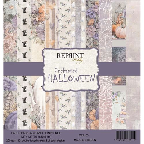 Blocco di carte Scrap Enchanted Halloween cm 30x30