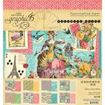 Blocco di carte Scrap Ephemera Queen cm 20 x 20