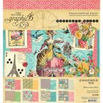 Blocco di carte Scrap Ephemera Queen cm 20 x 20