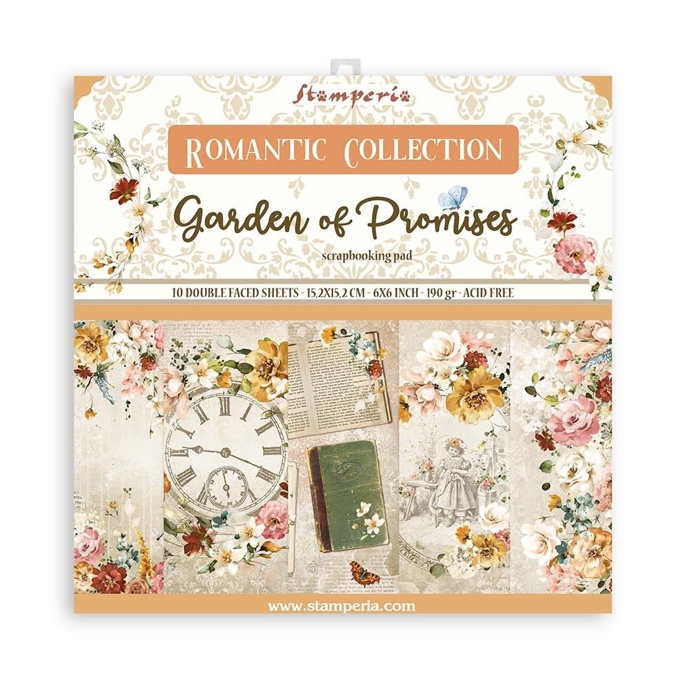 Blocco di carte Scrap Garden of Promises cm 15 x 15