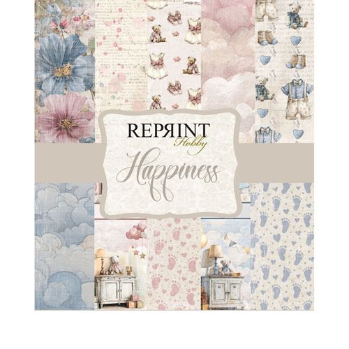 Blocco di carte Scrap Happiness cm 15 x 15