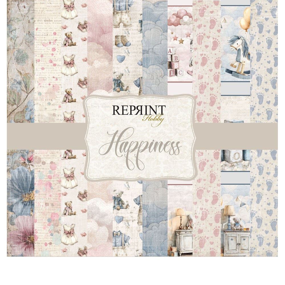 Blocco di carte Scrap Happiness cm 30x30