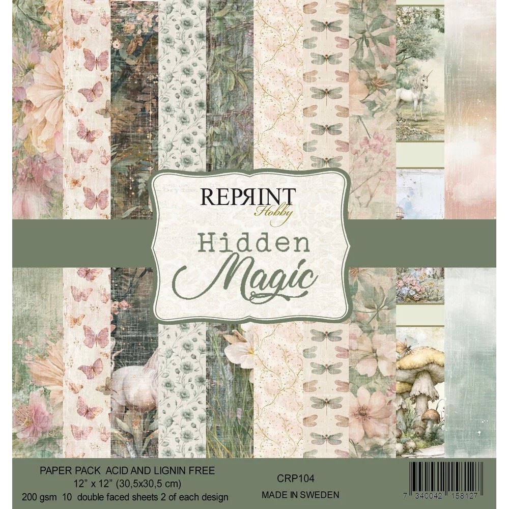 Blocco di carte Scrap Hidden Magic cm 30x30