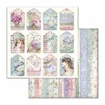 Blocco di carte Scrap Hortensia