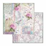 Blocco di carte Scrap Hortensia